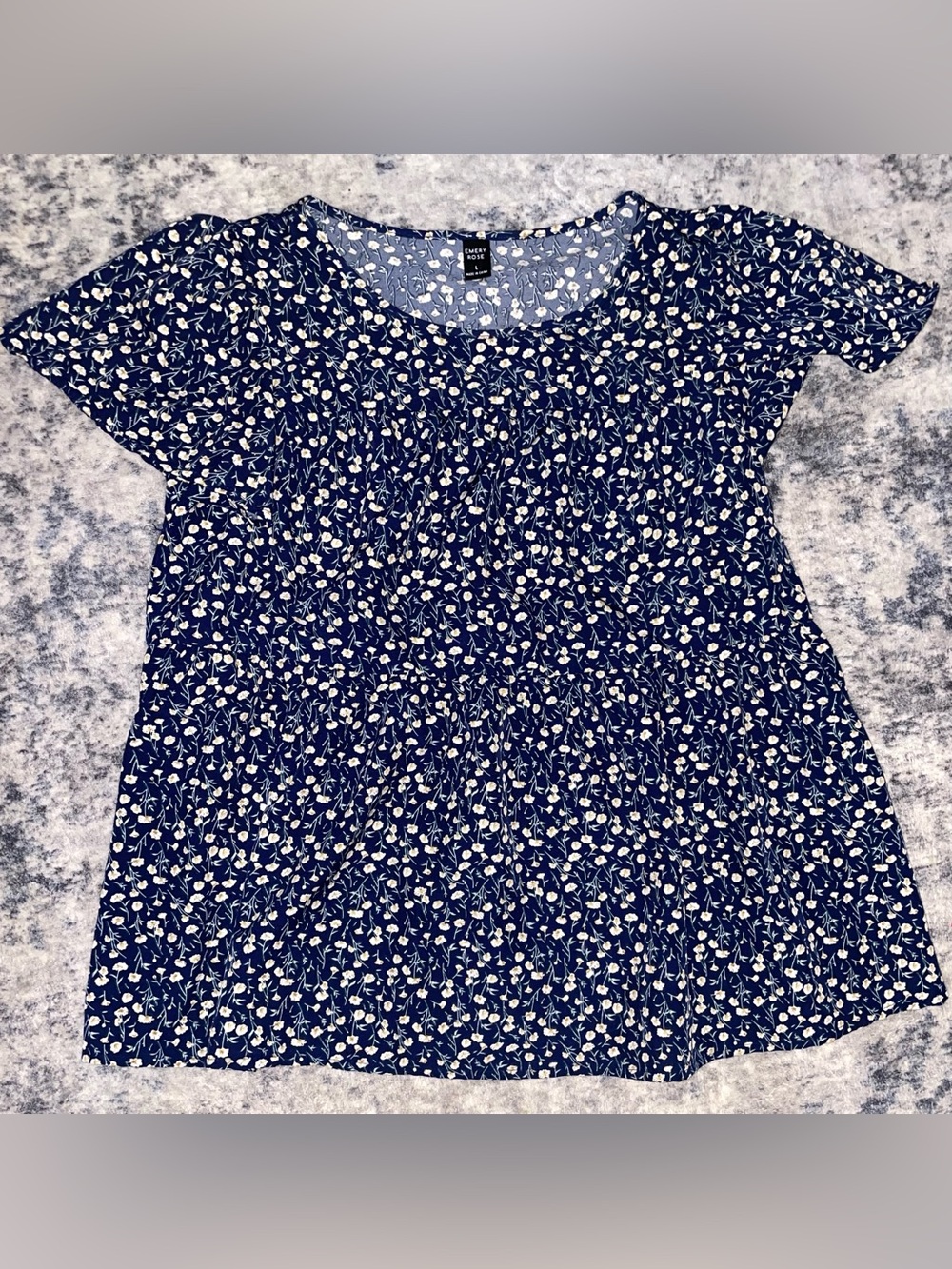 Emery Rose floral blouse